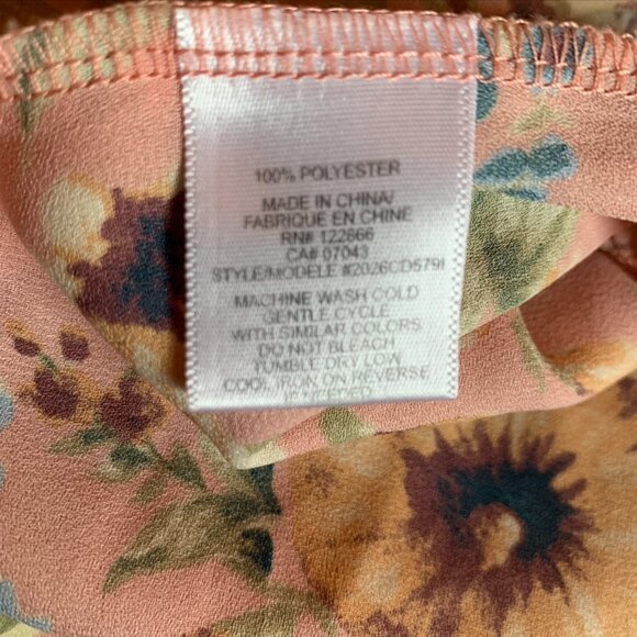 CHENAULT - Floral pink ruffle camisole - Picture 10 of 10